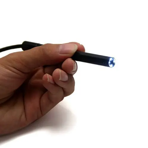 700 раз Оптический зум USB Водонепроницаемый микроскоп эндоскопа Камера Черного