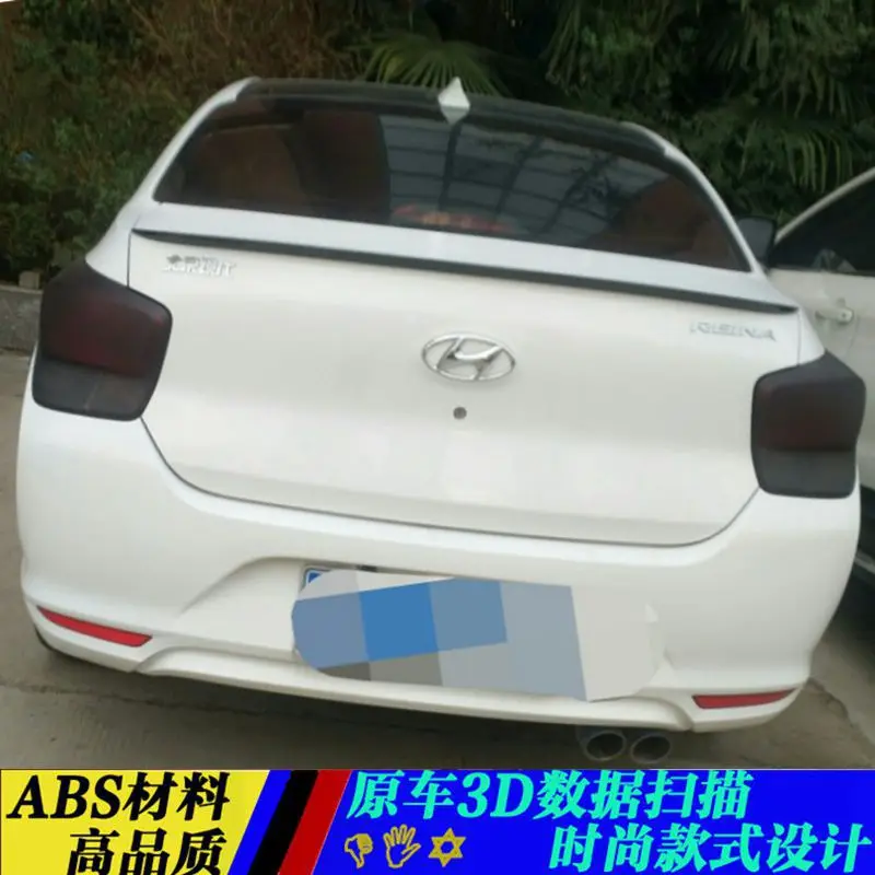 Используется для hyundai accent/verna спойлер 2017-2018 модель высокого качества ABS Материал