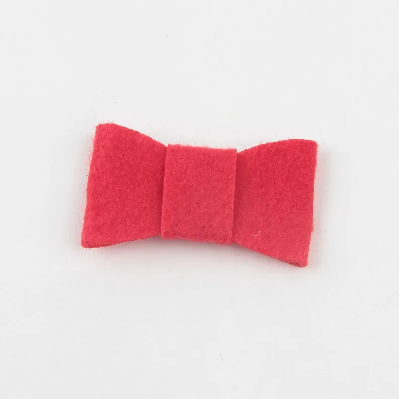 

Nishine 2" 120pcs/lot Cute Felt Hair Bows For Kids Boutique Headbands Hair Clips Hairpins Handmade Girls DIY Hair Accessories