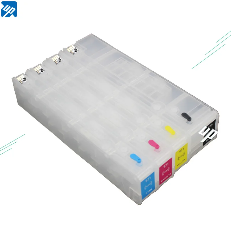 Многоразовый картридж для hp 970 971 Officejet Pro X451dn x451dw X551dw X476dn X476dw X576dw принтер mini