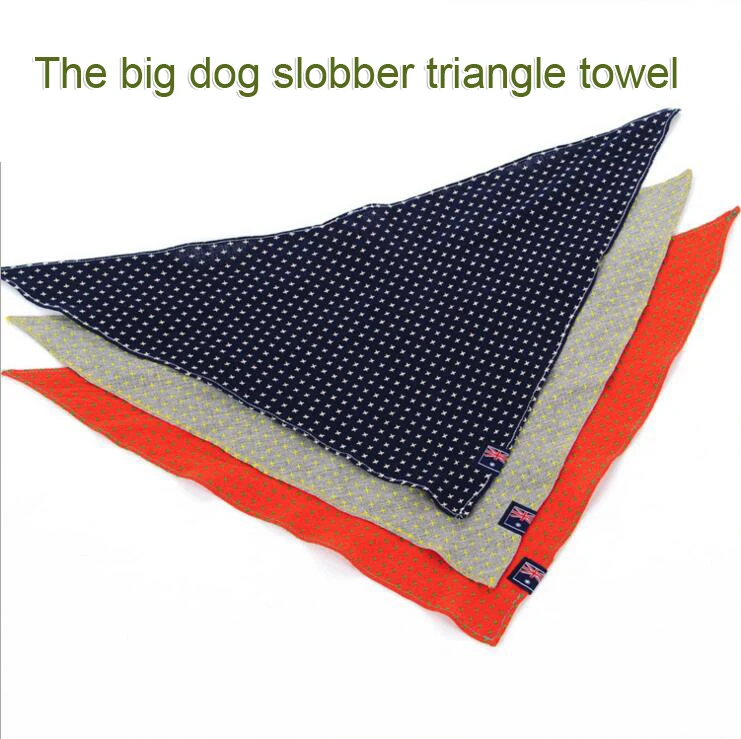 Полотенце для ухода за домашними животными свежее хлопковое треугольное
