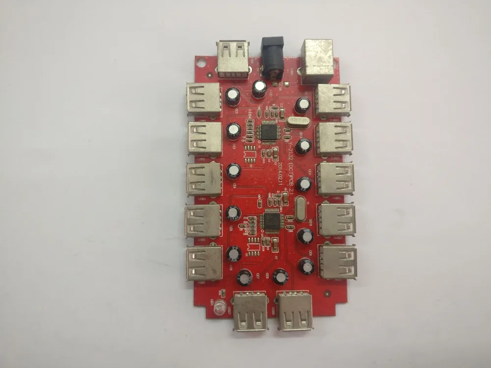 USB2.0 13 портовый концентратор порт удлинитель деконцентратор PCB подходит для Gridseed G-Blade Gridseed USB Scrypt Miner от YUNHUI