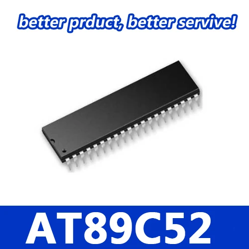 AT89C52-24PI DIP-40 8-битный Встроенный микроконтроллер AT89C52 | Электроника