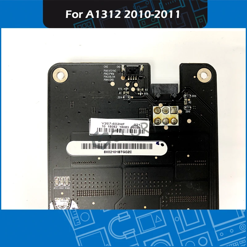 Оригинальный ЖК дисплей V267 602 Для iMac 27 &quotA1312 инверторная плата для светодиодной