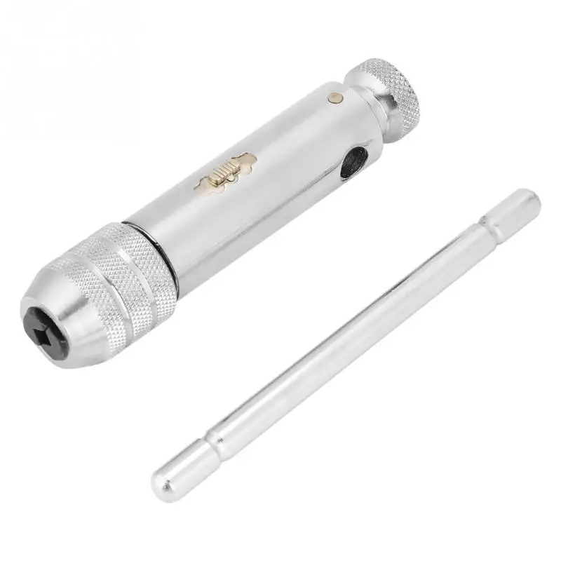 Регулируемый Т-бар ручка трещотка кран инструмент стальной гаечный ключ M3-M8/M5-M12