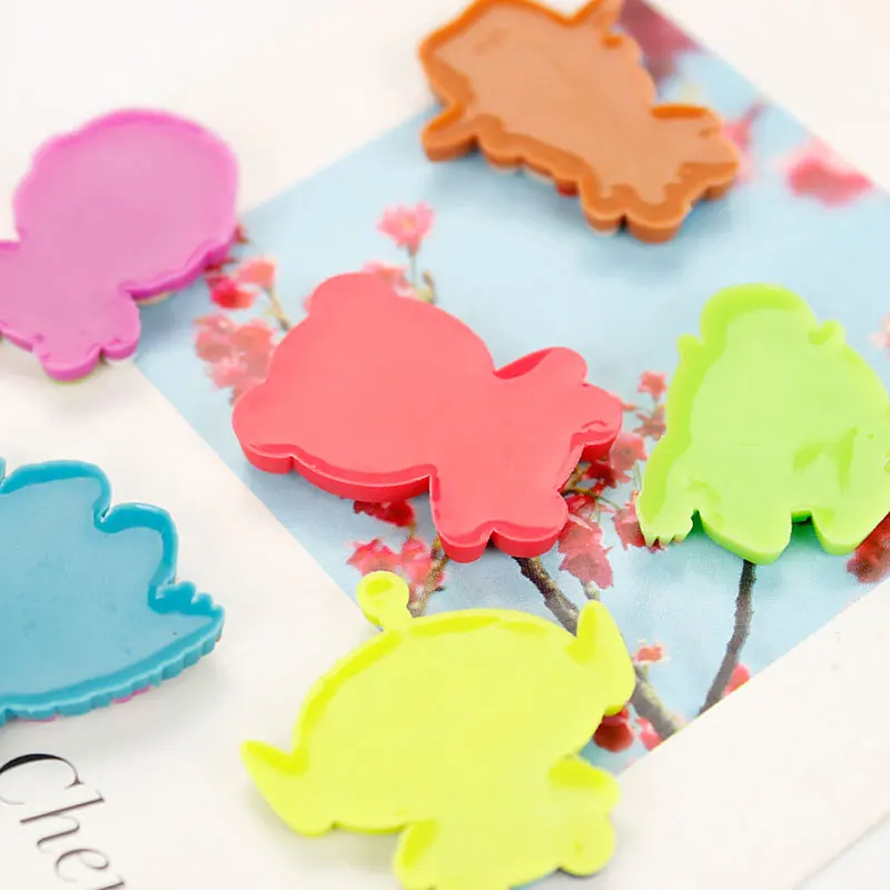 1 шт. (без магнита) Мультфильм силиконовый diy материал магниты на холодильник