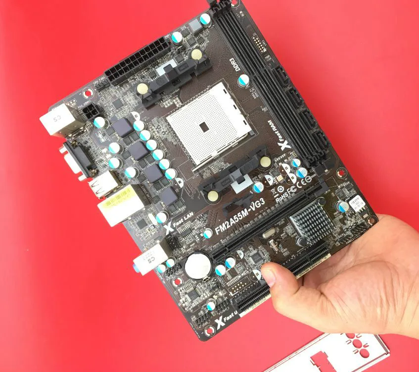 Бесплатная доставка используется для разборки процессора ASRock FM2A55M VG3 с