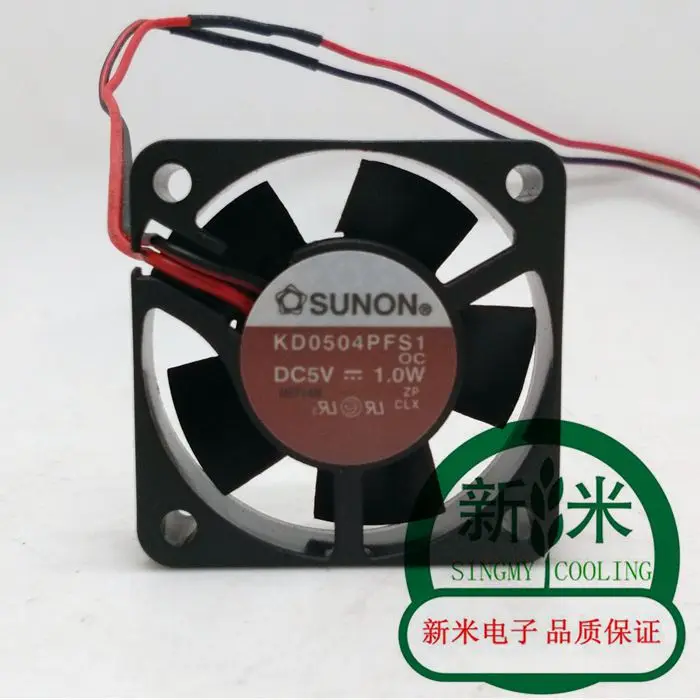 Новый бесшумный охлаждающий вентилятор SUNON 4 см 4010 KD0504PFS1 5 в 1 0 Вт 2 линии| |