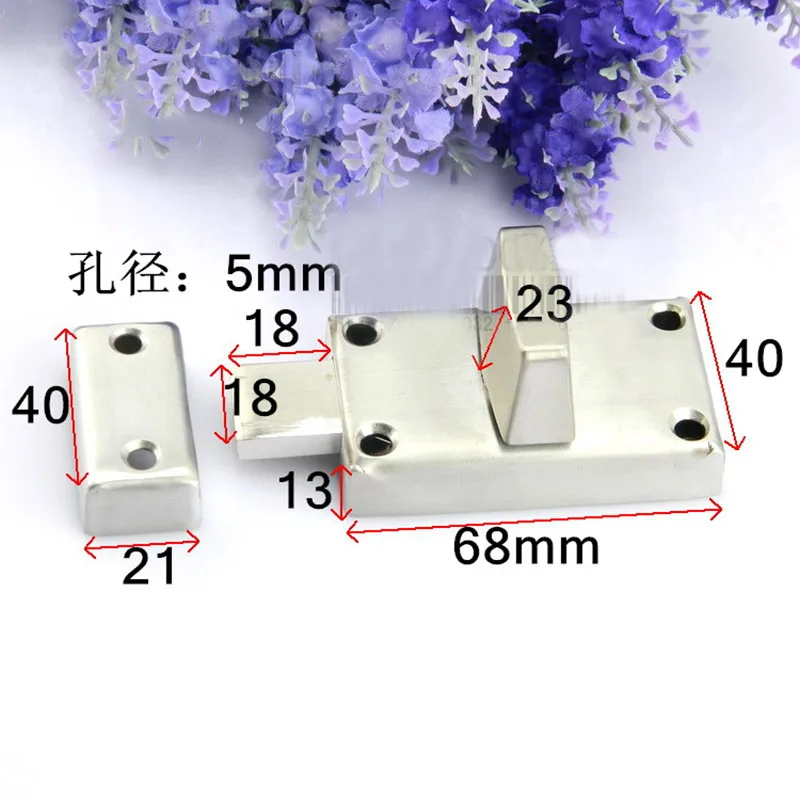 Ручка из нержавеющей стали защелка болт дверная для дома ванной комнаты двери KF492