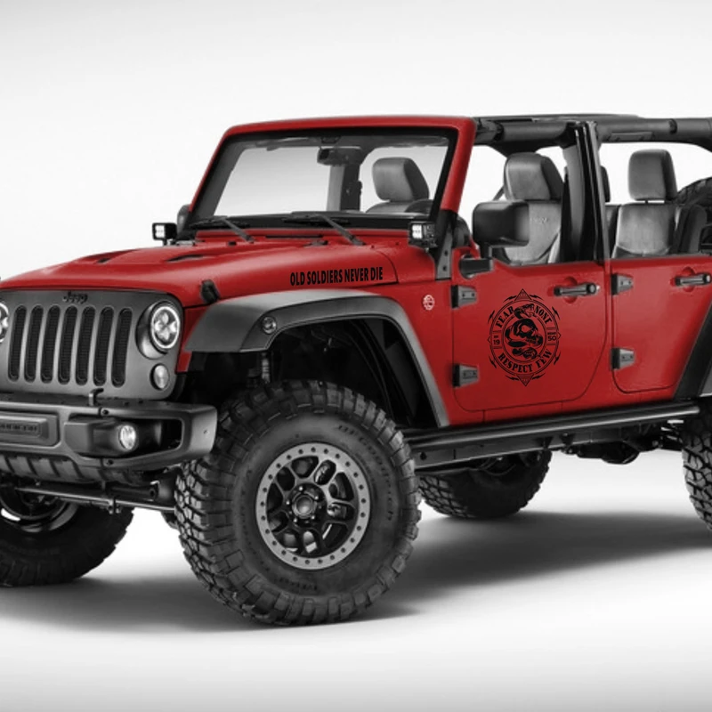 World Datong Автомобильная наклейка для JEEP Wrangler Renegade Compass Patriot Cherokee Grand 4x4 все тело спорт