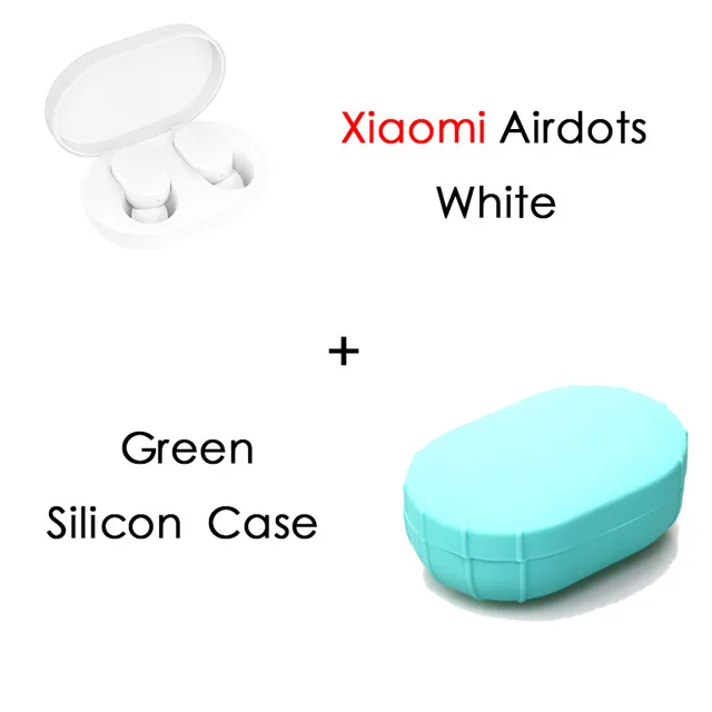 add Blue Case Наушники mi Xiao mi Airdots TWS Bluetooth 5,0 наушники Молодежная версия сенсорное управление с зарядным устройством белый mi ni xio mi xia mi 9t - Цвет: add Blue Case