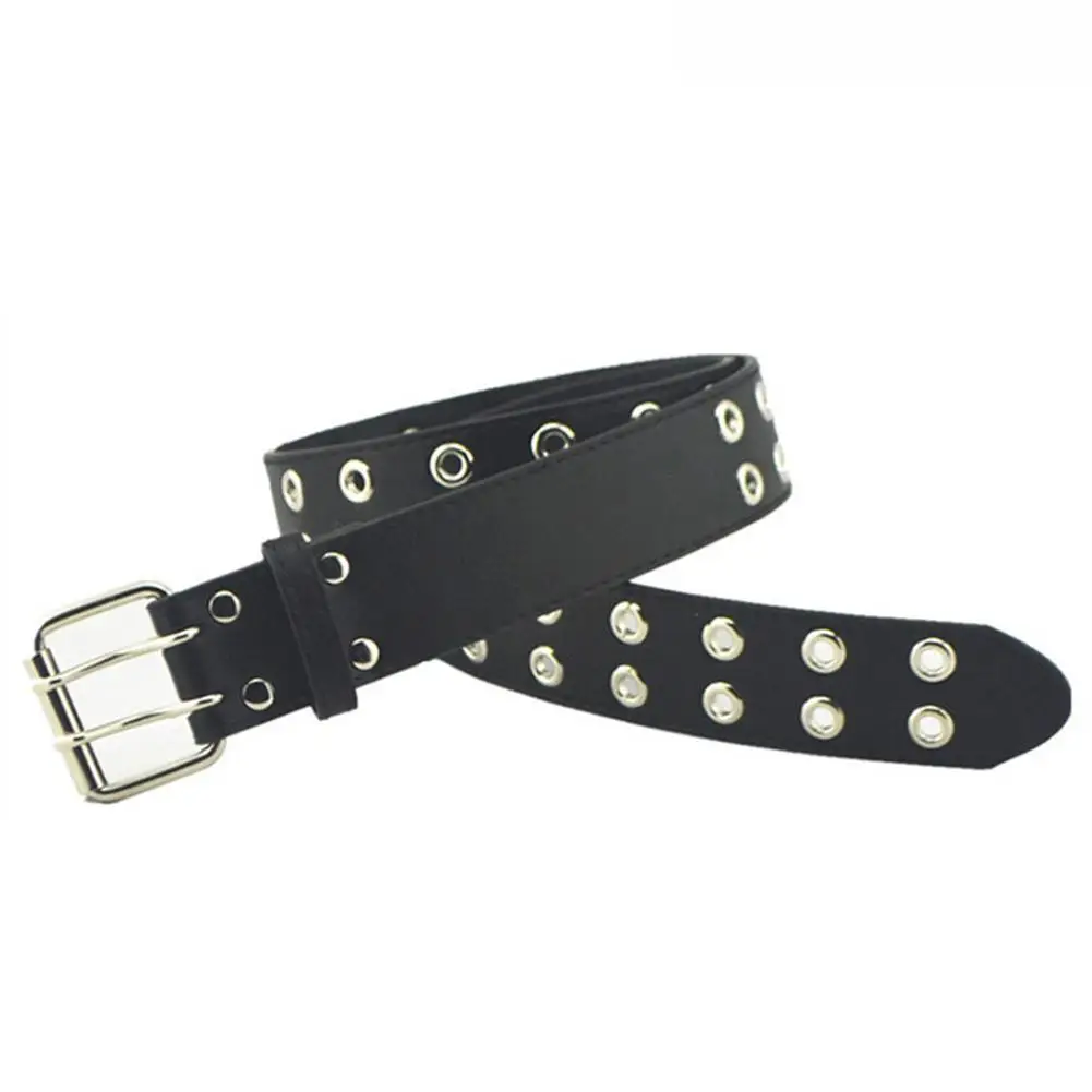 Горячее предложение! Круглый ремень с пряжкой для мужчин и женщин одним глазом