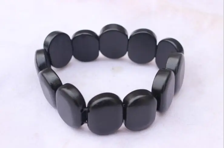 Natural Stone needle row oval jade catenary refill Gem Lucky Stretch Elastic Bracelet Fashion Jewelry | Украшения и аксессуары