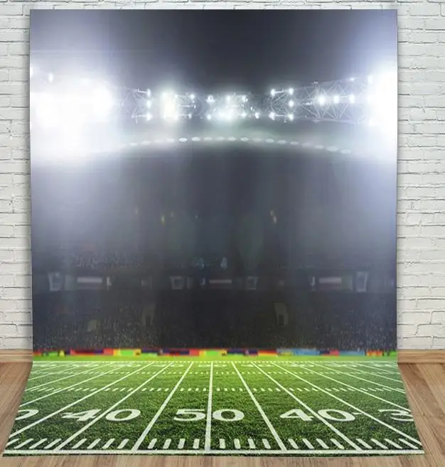 NFL для регби, спортивных футбольных Фото фоны виниловая ткань высокого качества компьютер печатных вечерние фон