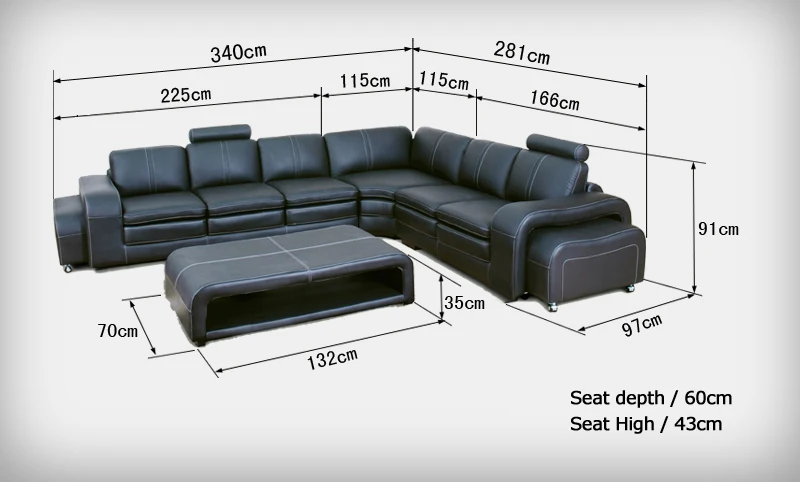 2017 фабричная роскошная мебель для дивана роскошный набор диванов гостиной диван