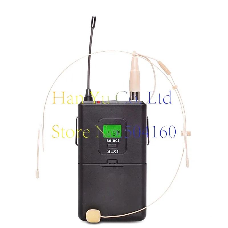 UHF SLX24/BETA58A Профессиональный Беспроводной беспроводной микрофон петличный микрофон наушники одноканальный