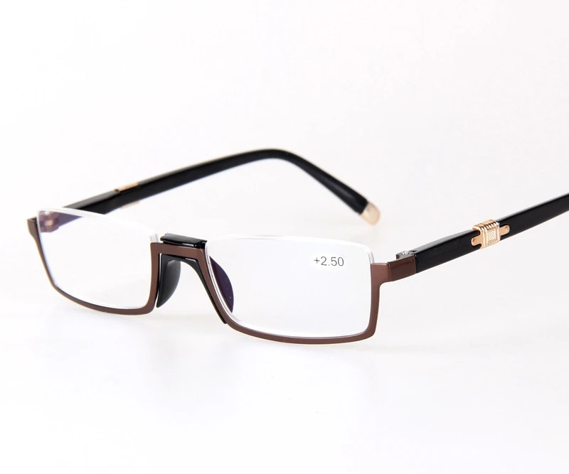 Мужские очки для чтения мужские дальнозоркости анти-синие полуоправы с защитой