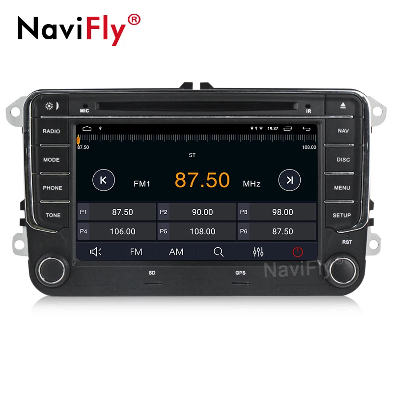 NaviFly Android автомобильный RDS Мультимедиа gps для Volkswagen VWgolf 6 passat b6 B7 Touran polo Tiguan seat leon
