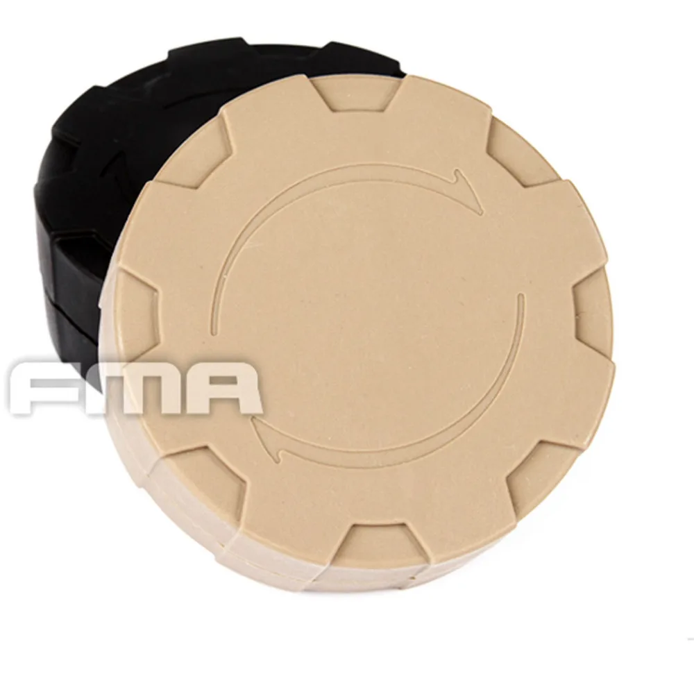 FMA Helmet Accessories Gear Wheel Box Helmet Storage Box DE TB1163-DE/BK Free Shipping