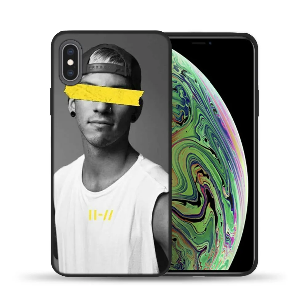 Hyr чехол Twenty One Pilots 21 Pilots Мягкий ТПУ Черный силиконовый чехол для iPhone 11 Pro Max 8 7 6 6S Plus X 5 5S SE XS XR XS MAX