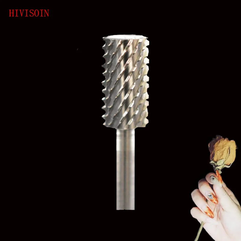 HIVISOIN 4PCS Carbide сверло для ногтей небольшое в виде бочонка 60010120|drill bit|drilling drill bitbit |