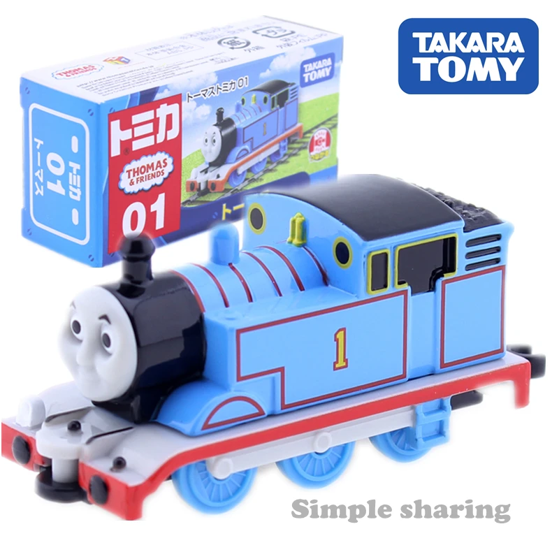 Takara Tomy Tomica No. 01 Модель двигателя танка литой металлический поезд забавные игрушки