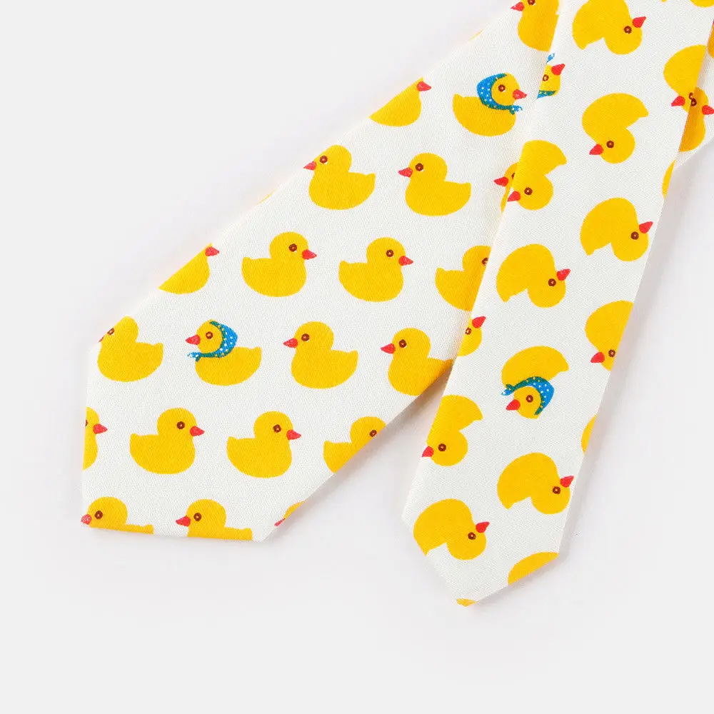 US SHIP Rubber Duck Tie HIMYM как я встретила вашу мать Барни's Ducky галстук для косплея