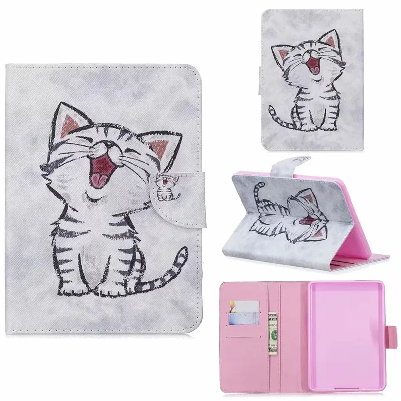 Чехол для Funda Amazon Kindle Paperwhite 1 2 3 чехол милый кот Единорог Панда Сова Капа для Kindle Paperwhite 4 Чехол Coque