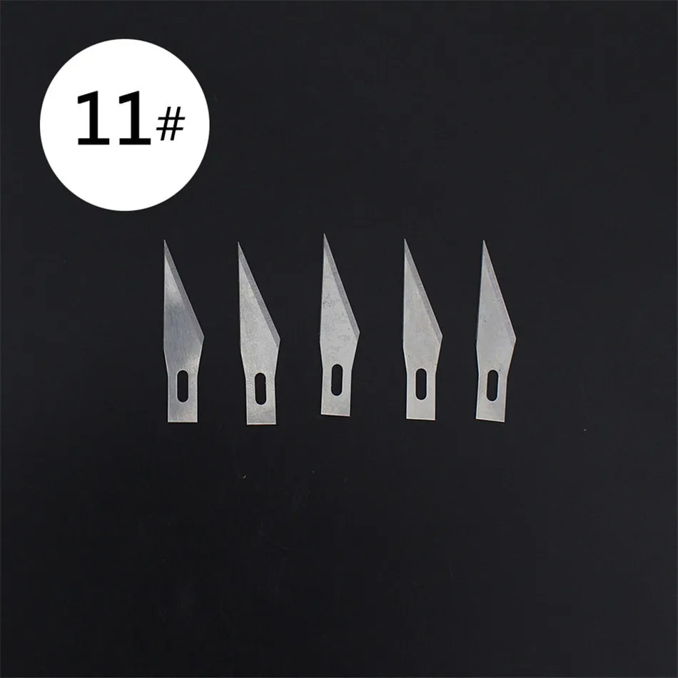 

5pcs BIades for Wood Carving TooIs Engraving Craft ScuIpture Knife Cutting TooI PCB Repair