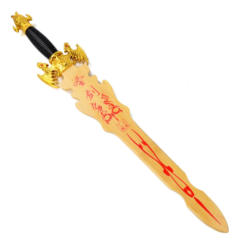 Wooden boy kids toys sword model holy wooden knife bamboo the temple hot products | Игрушки и хобби