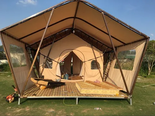 12-6 м Открытый Отдых Хлопок Белл палатка Bell hotel палатка