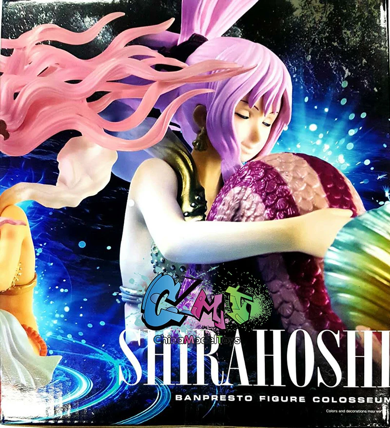 CMT оригинальный Banpersto One Piece OP SCultures Shirahoshi рисунок Радужный цвет VER Overseas Limited ПВХ