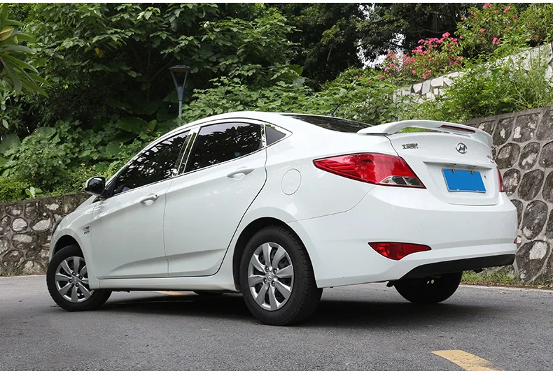 Подходит для hyundai Verna АБС высококачественный спойлер крыло заднего крыла