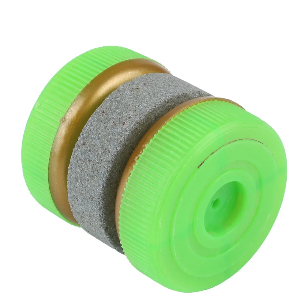 Заточка камня портативный шлифовальный круг кухня Камень Abrader два колесо для