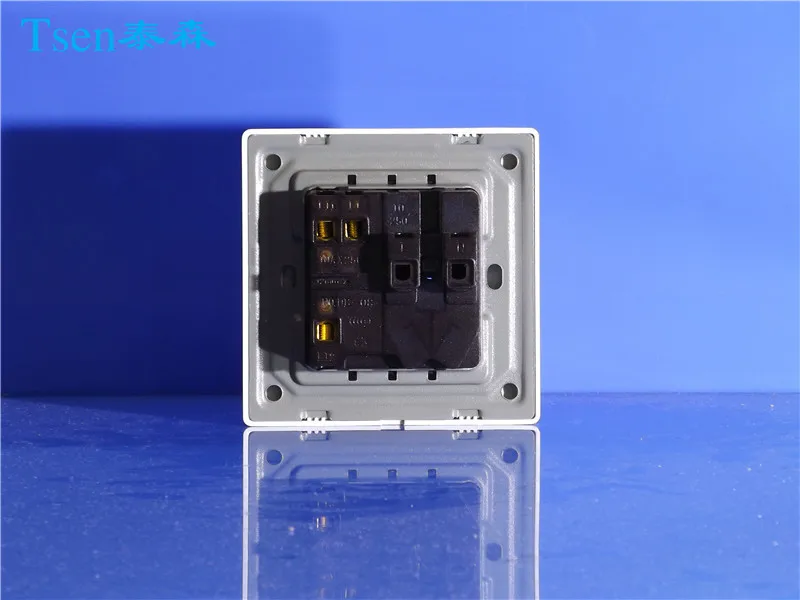 2 шт. Переключатель гнездо настенный выключатель двойной контроль с пятью