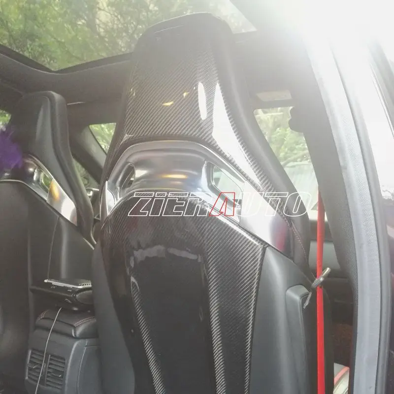 Углерода Волокно внутренней отделки сиденья для Mercedes-Benz A45 AMG Full/сухой углерода, пригодный сиденье обратно 45 AMG углеродного Стиль Наклейки