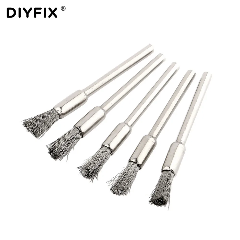 DIYFIX 5 шт. щетка RDA для чистки катушек Электронная сигарет нагревательные катушки