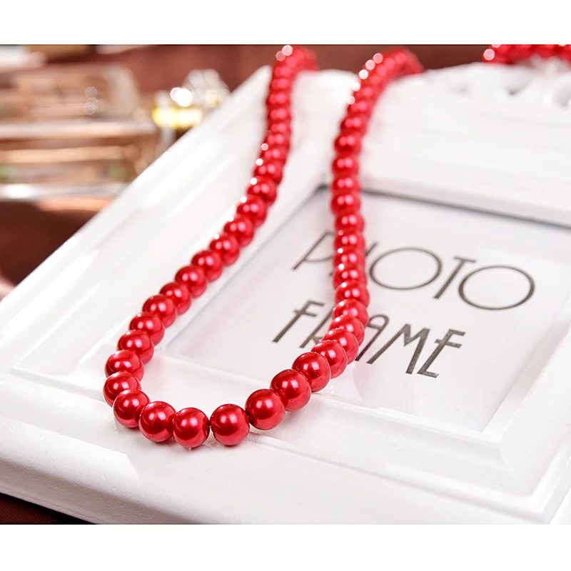 Искусственные стеклянные жемчужные бусины 4 мм для изготовления поделок своими