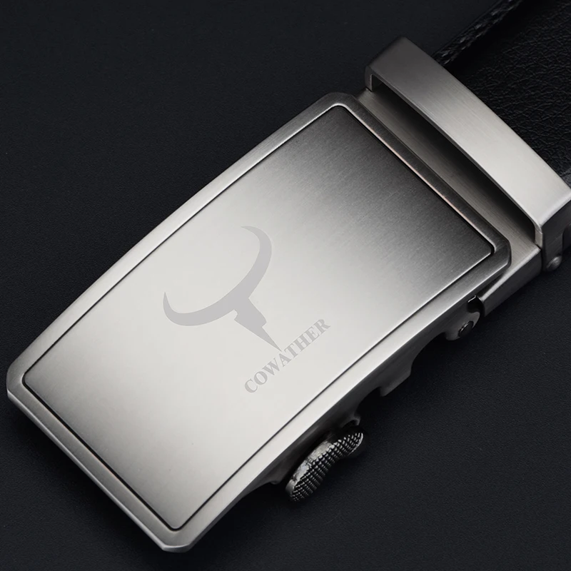 COWATHER 2019 мужской ремень Модный высококачественный коровья натуральная кожа ремни