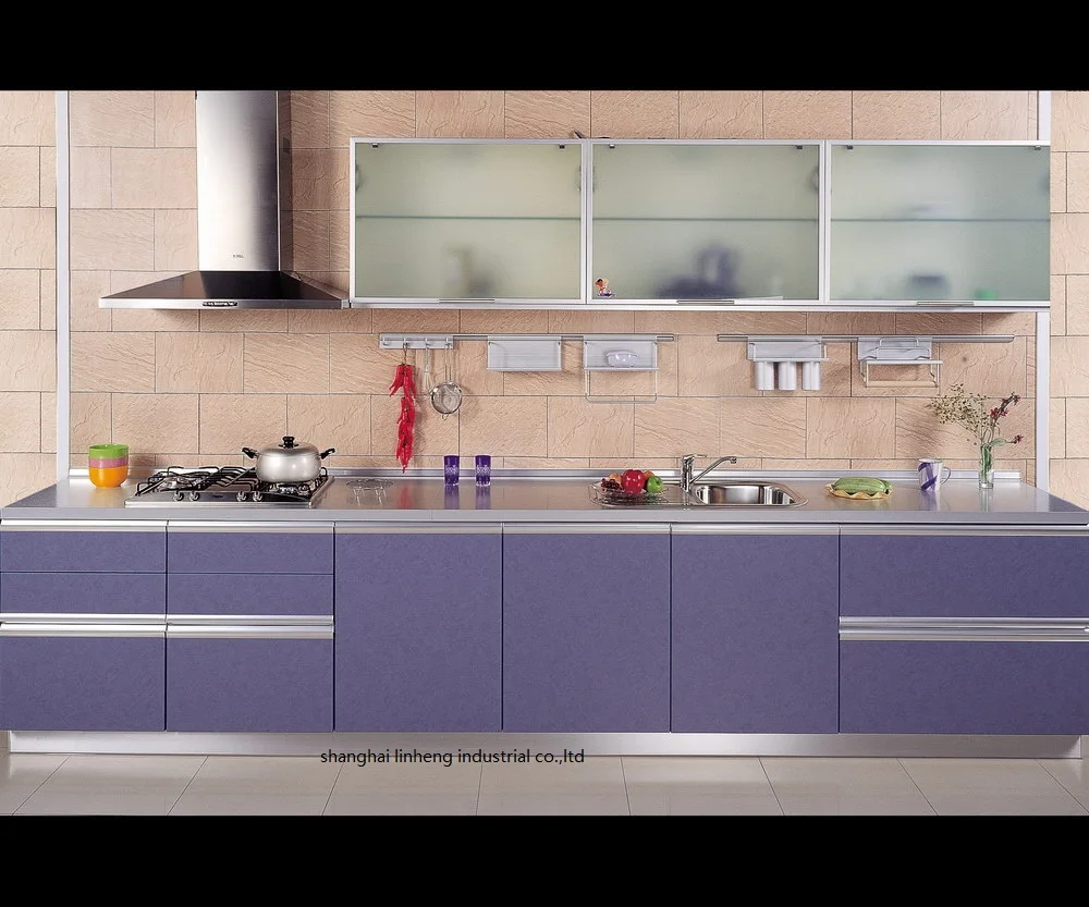 

melamine/mfc kitchen cabinets(LH-ME053)