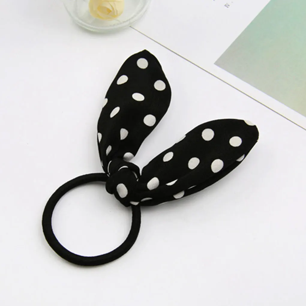 Красивые Завязки для волос в уши школьниц повязка тканевая петля полосатый