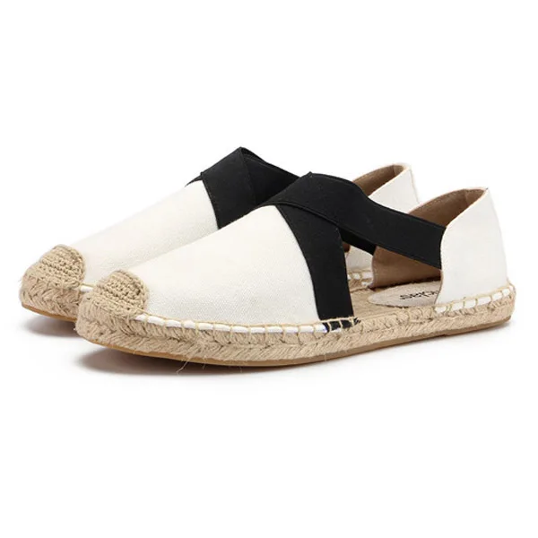 White Black Flats Женская обувь на плоской подошве; брендовые лоферы; Повседневная обувь; сезон весна-лето; рыбацкие ботинки; женские кроссовки с круглым носком и перекрестными ремешками; женская обувь - Цвет: White Black Flats