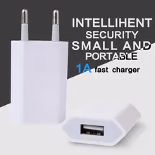 USB настенное зарядное устройство адаптер 5 в 1 А один USB порт быстрое зарядное устройство разъем для iPhone 7/6 S/6 S Plus/6 Plus