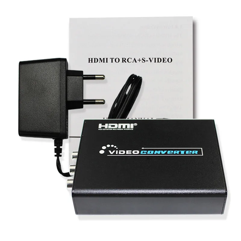 5 шт. HDMI в композитный/AV S-Video конвертер RCA CVBS/L/R видео конвертер адаптер PAL/NTSC CVBS/s-видео переключатель 1080P