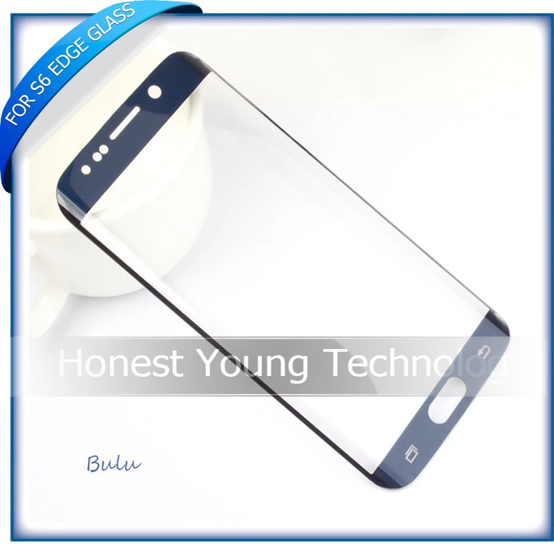 Оригинальное запасное внешнее стекло для Samsung Galaxy S6 edge G925 SM-G925V LCD сенсорный экран
