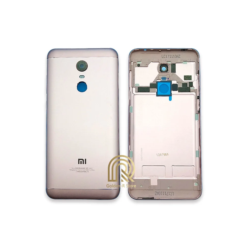 Для Xiaomi Redmi 5 Plus задняя крышка корпус металлическая задняя крышка аккумулятора+ ключ для боковой кнопки с Замена объективов камеры запасные части