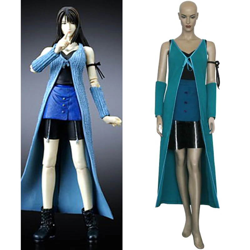 

Бесплатная доставка Final Fantasy VIII 8 Rinoa Битва Косплей форма костюм для женщин костюмы на Хэллоуин подбирается по заказу любые размеры