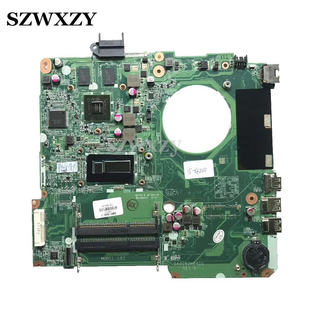 Материнская плата Reboto для ноутбука HP Pavilion 15 N 737669 501 001 DA0U82MB6D0 U82 HD8670M/1