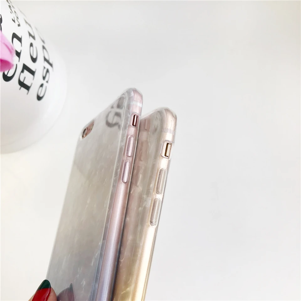 Радуга Мрамор ТПУ чехол для iPhone 6s 6 7 8 Plus X XS MAX XR крышка samsung J4 J6 2018 A5 A6 a8 S9 примечание