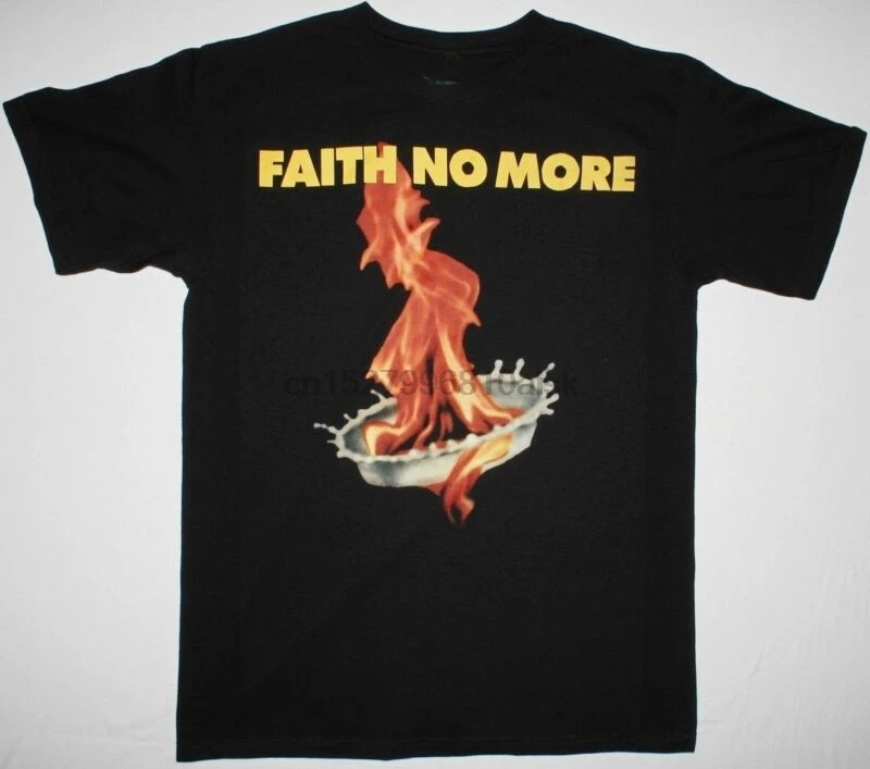 Faith No More THE REAL THING Мужская черная футболка дизайн Майк Паттон MR. BUNGLE